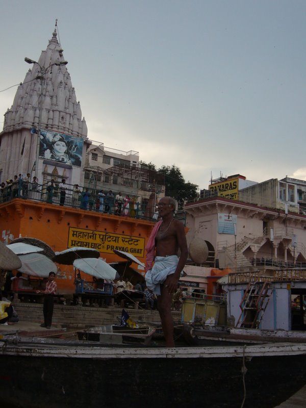 Travel - India - Varanasi - Gangees Boattrip